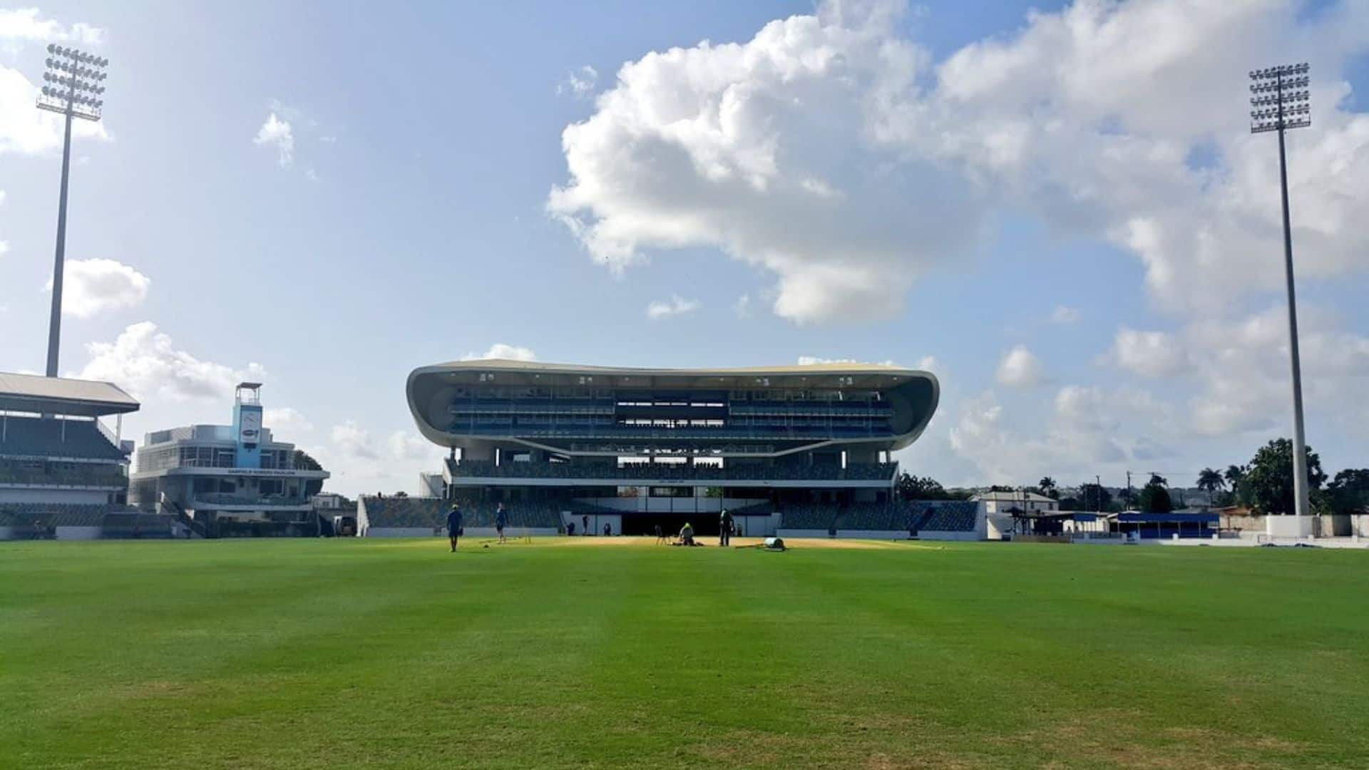 WI vs ENG 2nd T20I: Kensington Oval Barbados Pitch Report